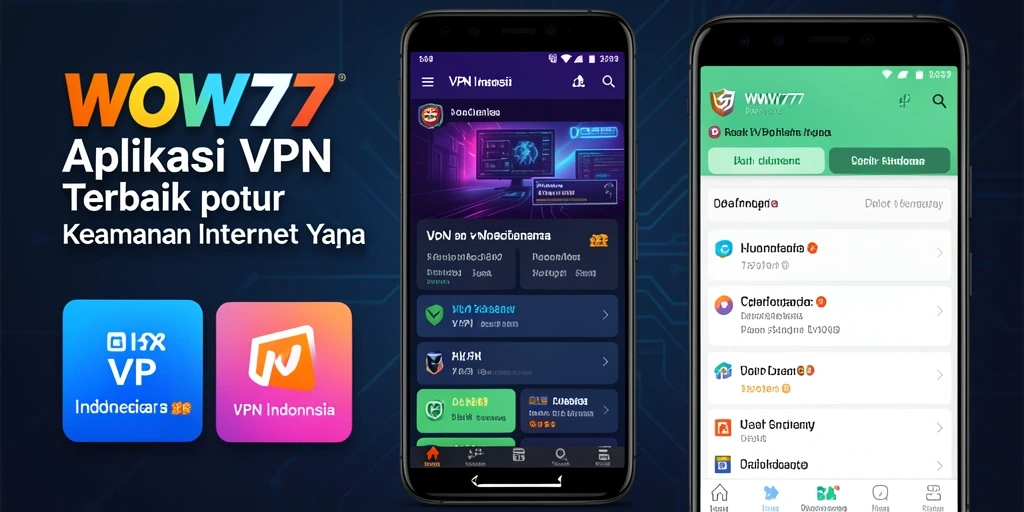 Antarmuka utama WOW77 yang sederhana dan menarik.
