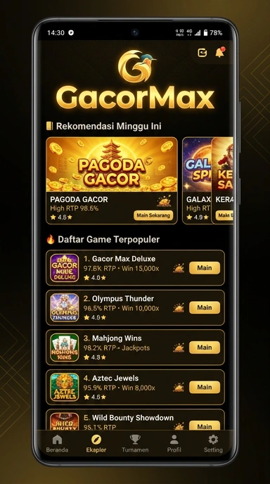 Gacormax — Pusat Akses Aplikasi Populer & Kanal Uji Terbaik Indonesia